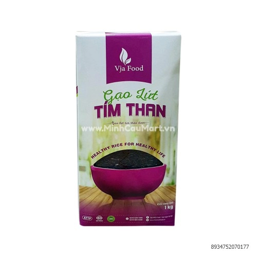 Gạo Lứt Tím Than Vja Food 1KG