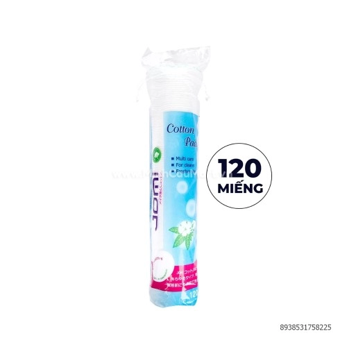 Bông tẩy trang Jomi 120m