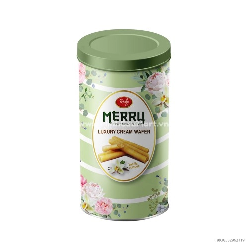 Bánh Quy Ống Richy Mery 208gr  Bánh Quy Ống Richy Mery 208gr
