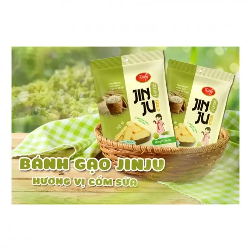 Bánh gạo Hàn Quốc Jiniu 145g Bánh gạo Hàn Quốc Jiniu 145g