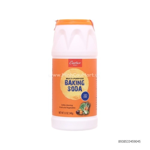 Bột rửa rau củ Baking soda Caster Daily 340g