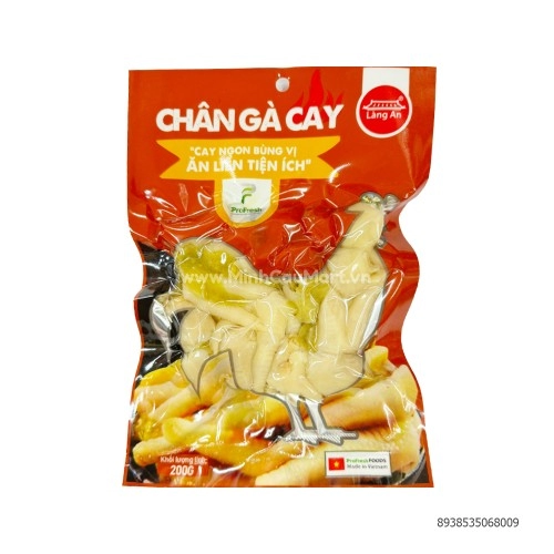 Chân gà cay Làng An 200g Chân gà cay Làng An 200g