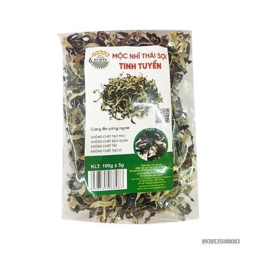 Mộc Nhĩ Thái Sợi Tinh Tuyển 100G Mộc Nhĩ Thái Sợi Tinh Tuyển 100G