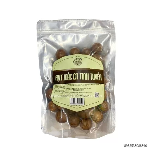 Hạt Macca Có Vỏ Tinh Tuyển Túi 500Gr Hạt Macca Có Vỏ Tinh Tuyển Túi 500Gr