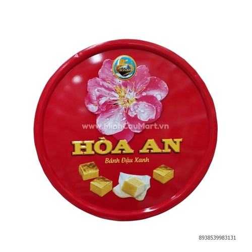 Bánh Đậu Xanh Hòa An Tròn