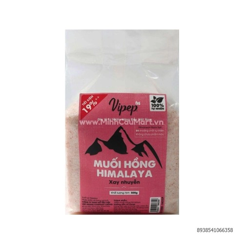 Muối hồng gói Vipep 500g