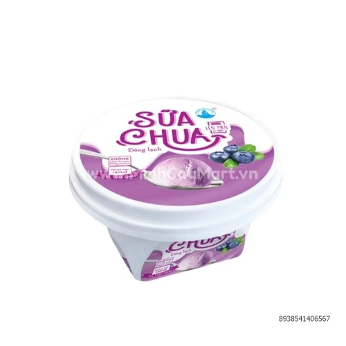 Sữa chua Hạ Long vị việt quất 140ml Sữa chua Hạ Long vị việt quất 140ml