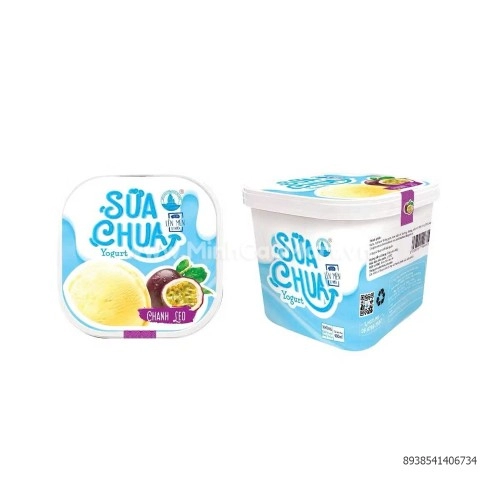Sữa chua hạ long vị chanh leo 900ml Sữa chua hạ long vị chanh leo 900ml