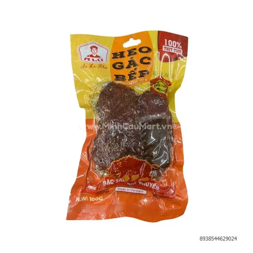 Thịt heo gác bếp A Lử 100g  Thịt heo gác bếp A Lử 100g