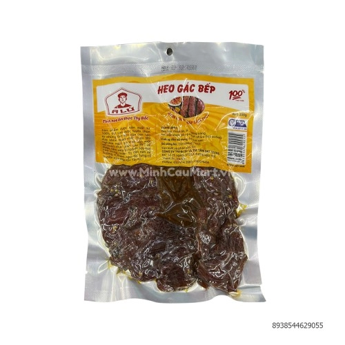 Thịt heo gác bếp A Lử 200g  Thịt heo gác bếp A Lử 200g