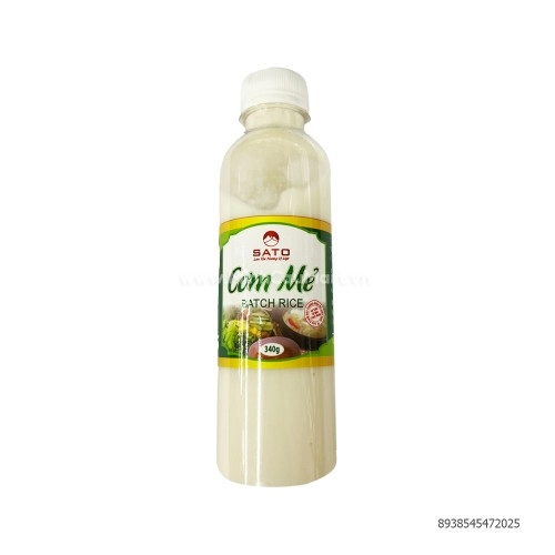 Cơm mẻ Sato chai 320g Cơm mẻ Sato chai 320g