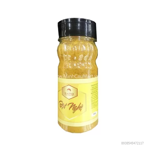 Bột nghệ Sato chai 50g 