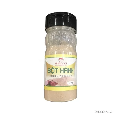 Bột Hành Sato chai 50g  Bột Hành Sato chai 50g