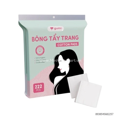 Bông tẩy trang Gumi 222 Miếng Bông tẩy trang Gumi 222 Miếng