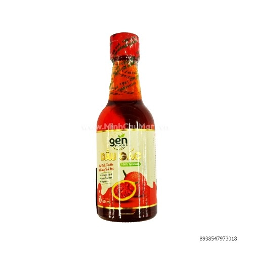 Dầu gấc Gen Foods 60ml Dầu gấc Gen Foods 60ml
