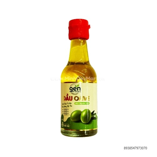 Dầu olive Genfoods 60ml Dầu olive Genfoods 60ml