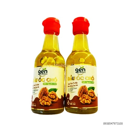 Dầu óc chó Genfoods 60ml Dầu óc chó Genfoods 60ml