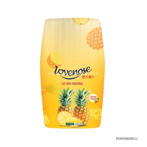 Lọ toả hương Lovenose 250ml Hương Dứa Lọ toả hương Lovenose 250ml Hương Dứa