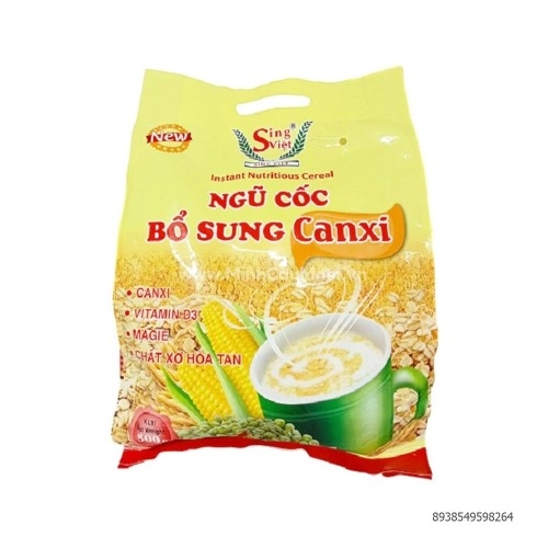 Ngũ Cốc Bổ Sung Canxi Sing Việt 500G