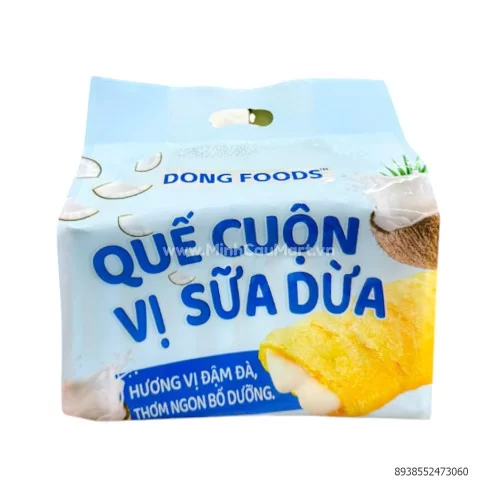 Bánh quế cuộn kem Dong foods 240g                                                                                                                                                                                                                         
