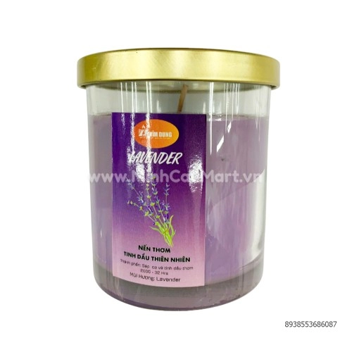 Sáp thơm hũ Kim Dung 200gr Lavender Sáp thơm hũ Kim Dung 200gr Lavender