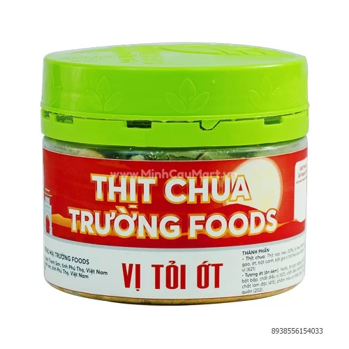 Thịt chua Trường Food vị tỏi ớt                                                                                                                                                                                                                           