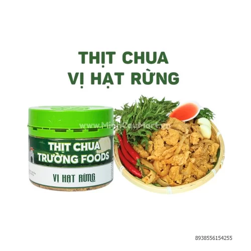Thịt chua Trường Food vị hạt rừng                                                                                                                                                                                                                         