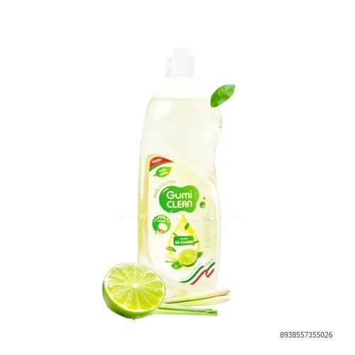 Nước rửa chén Gumi 800ml hương chanh ,sả