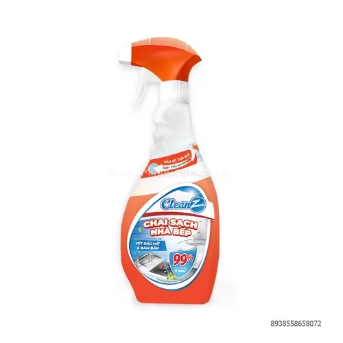 Chai sạch nhà bếp CleanZ 450ml                                                                                                                                                                                                                             Chai sạch nhà bếp CleanZ 450ml