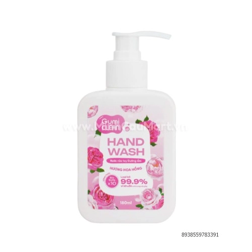 Nước rửa tay dưỡng ẩm Gumi 180ml Nước rửa tay dưỡng ẩm Gumi 180ml
