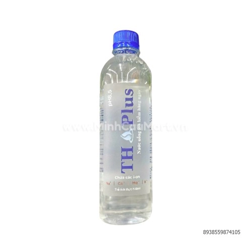 Nước ion kiềm TH plus pH 8.5 500ml