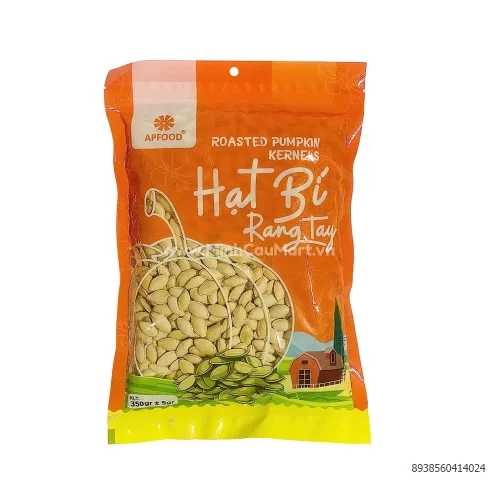 Hạt bí rang tay Apfood 350g