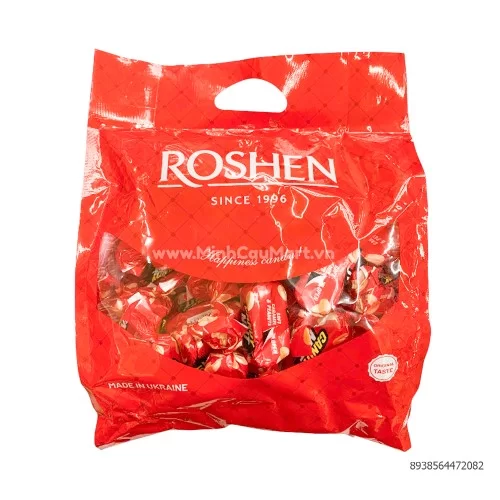 Kẹo Roshen Nougat túi 500g Đỏ                                                                                                                                                                                                                             