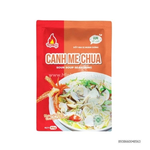 Gia Vị Canh Me Chua 80g Việt Chef Gia Vị Canh Me Chua 80g Việt Chef