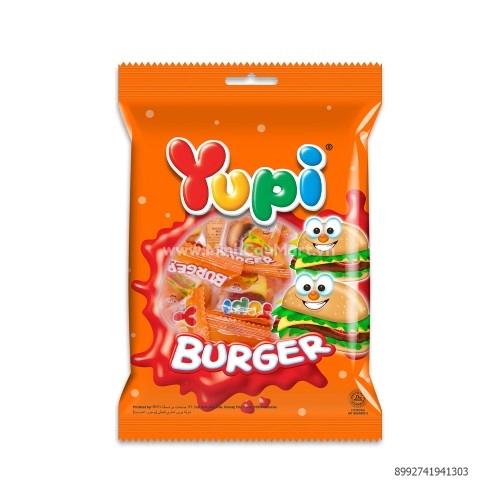 Kẹo dẻo Yupi burger 84g
