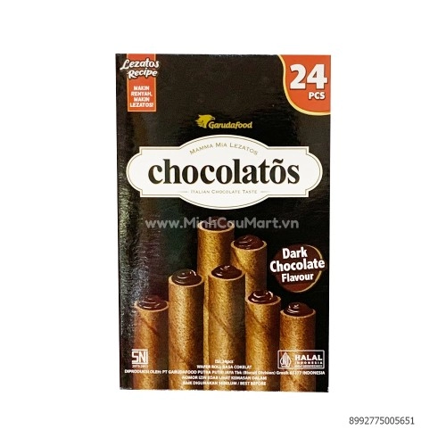 Bánh Cuộn Xốp GERY 336G Chocolate Bánh Cuộn Xốp GERY 336G Chocolate