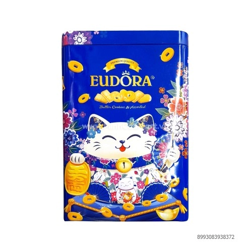 Bánh quy mèo thần tài Eudora 170g Bánh quy mèo thần tài Eudora 170g