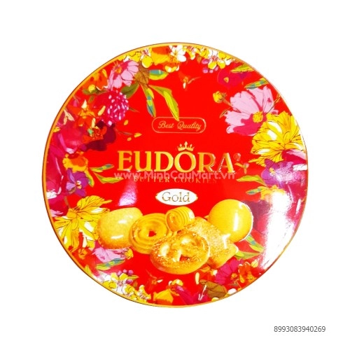 Bánh quy Eudora 112g hộp đỏ