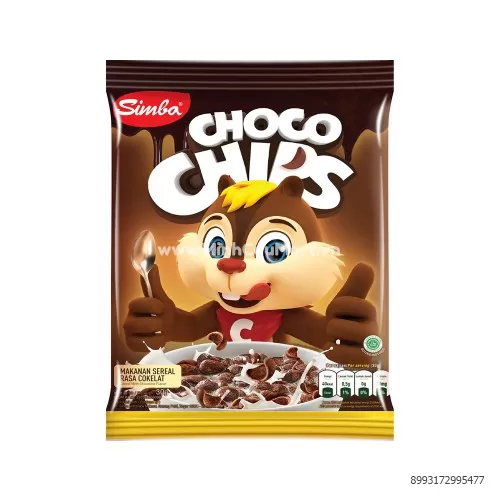 Ngũ Cốc Ăn Sáng Simba Choco Chips 30g