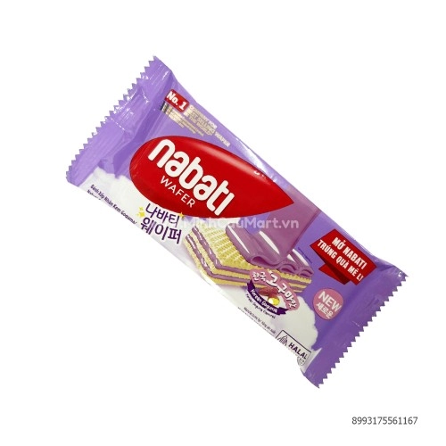 Bánh Kem Xốp Nabati Khoai Môn Gói 17g Bánh Kem Xốp Nabati Khoai Môn Gói 17g