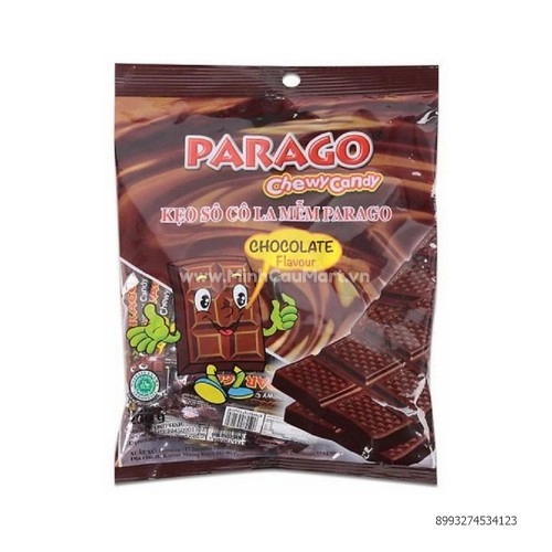 Kẹo Mềm Socola Parago 210G Kẹo Mềm Socola Parago 210G