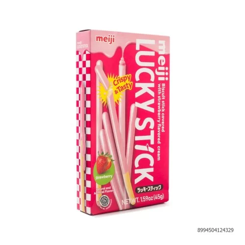 Bánh Lucky Stick -Meiji 45gr                                                                                                                                                                                                                              
