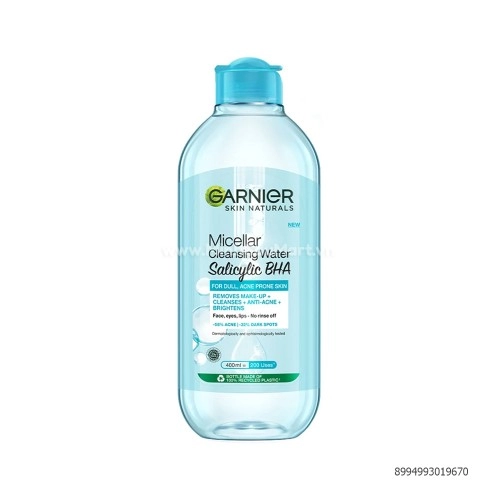 Tẩy trang Garnier dành cho da dầu mụn 400ml