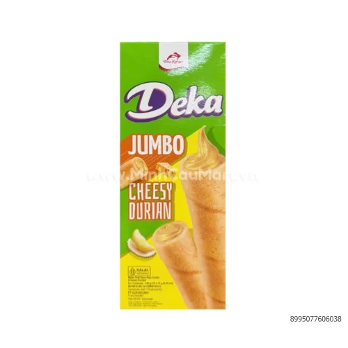 Bánh xốp ống Deka Jumbo các vị hộp 140g                                                                                                                                                                                                                   