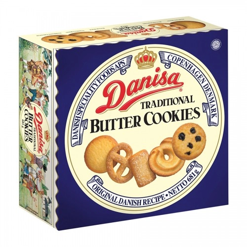 Bánh Danisa Butter Cookies 681g Bánh Danisa Butter Cookies 681g