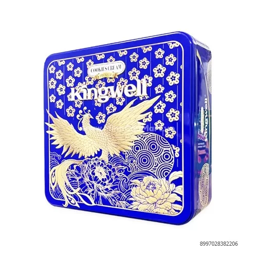 Bánh quy Kingwell con công 518g                                                                                                                                                                                                                           