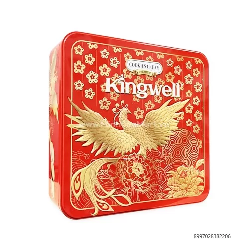 Bánh quy Kingwell con công 518g                                                                                                                                                                                                                           