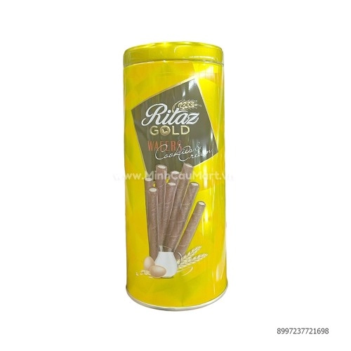 Bánh Quế Ritaz Gold Vị Cookies & Cream 80G