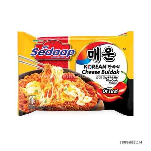 Mỳ trộn KiDo Sedaap các vị 86/87g                        