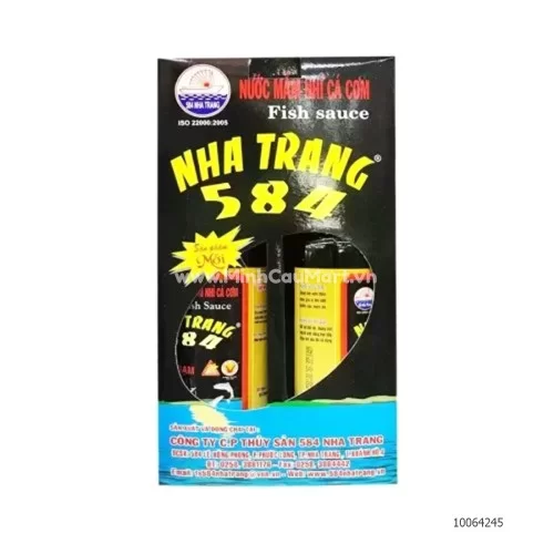 Nước mắm Nha trang 35Độ đạm 2chai/kẹp
